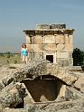 125 Pamukkale_Shirley in Hierapolis' cemetary